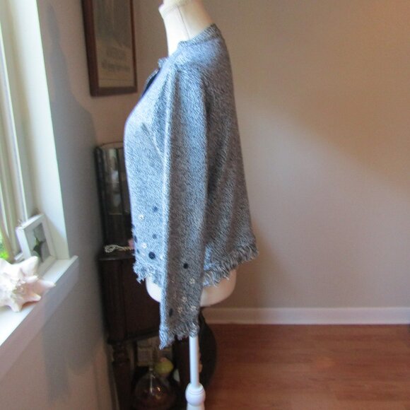Coldwater Creek Button Embellished Cardigan Sweater XS - Picture 3 of 7